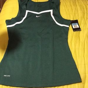 Green Nike Tennis Tank